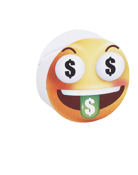 Scatolina cilindrica Mr Dollar