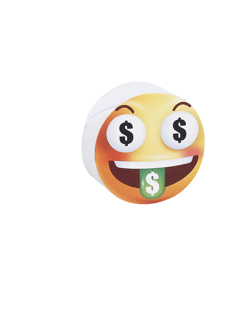 Scatolina cilindrica Mr Dollar
