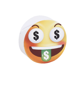 Scatolina cilindrica Mr Dollar