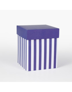 Scatolina fondo e coperchio blu