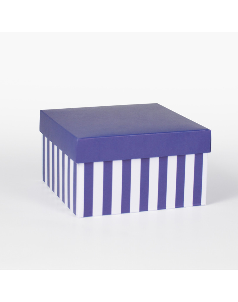 Scatolina fondo e coperchio blu