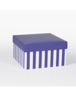 Scatolina fondo e coperchio blu