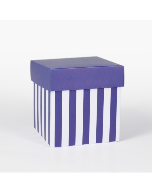 Scatolina fondo e coperchio blu