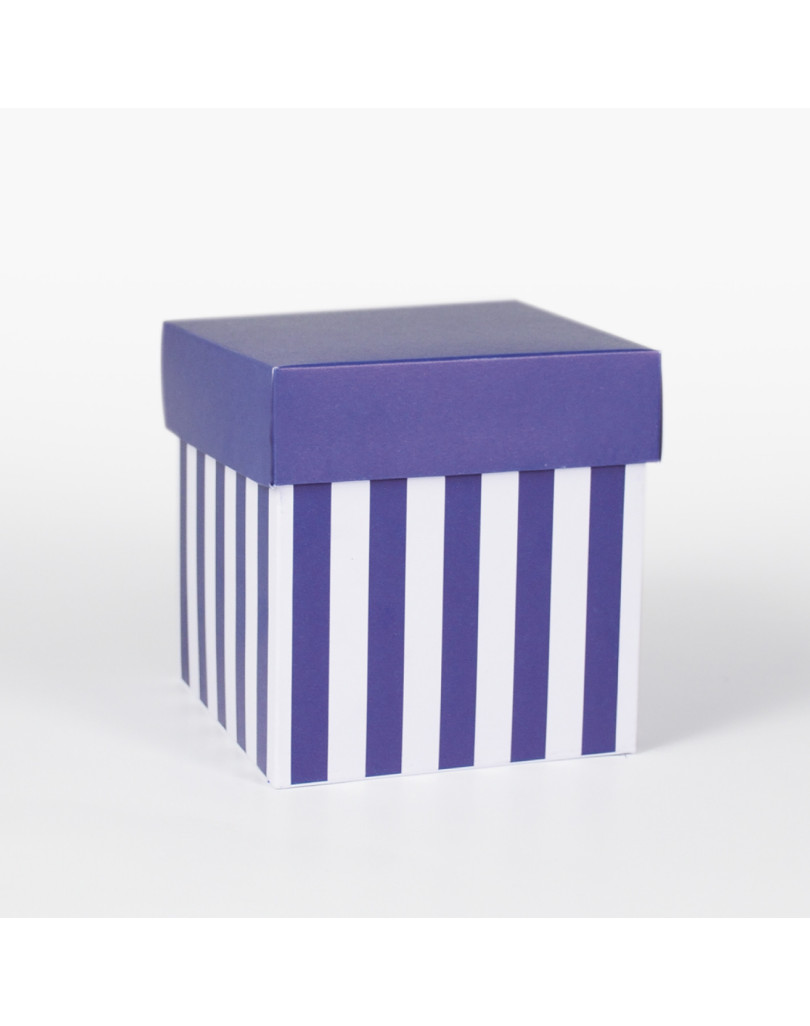 Scatolina fondo e coperchio blu