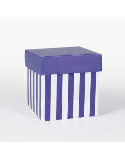 Scatolina fondo e coperchio blu