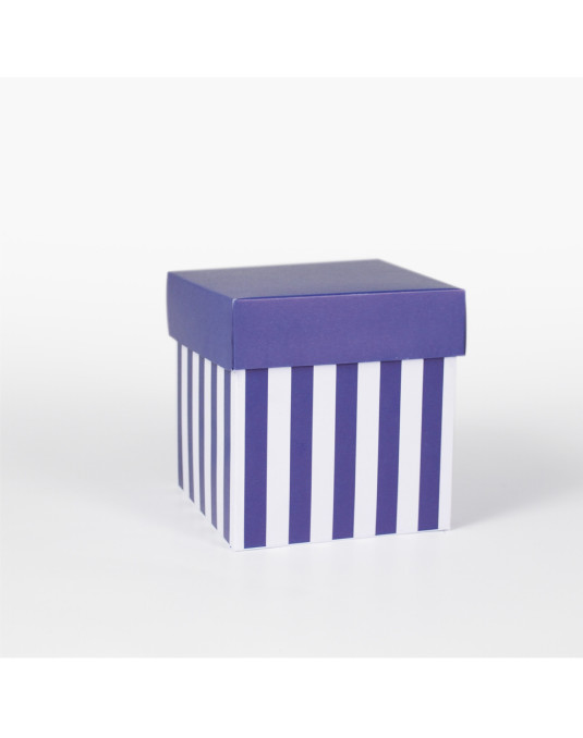 Scatolina fondo e coperchio blu