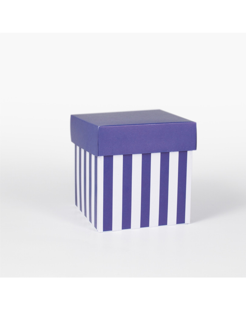 Scatolina fondo e coperchio blu
