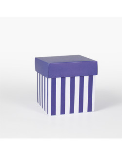 Scatolina fondo e coperchio blu
