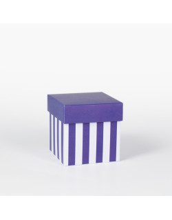 Scatolina fondo e coperchio blu