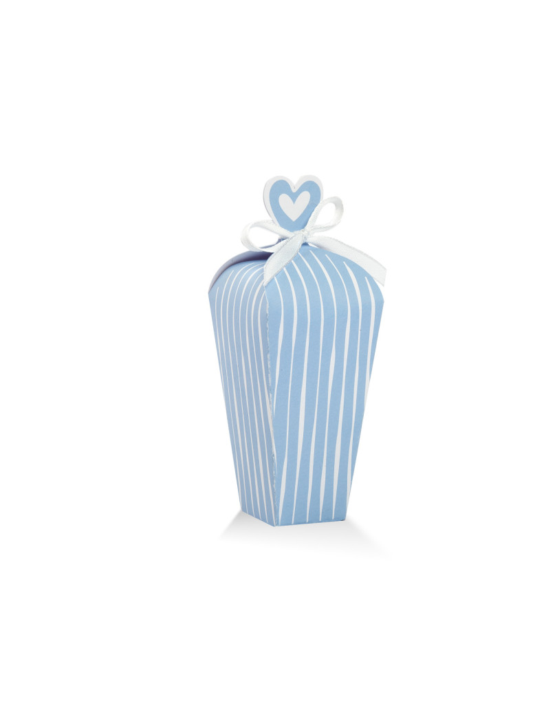 New Pack Celeste Grande righe verticali