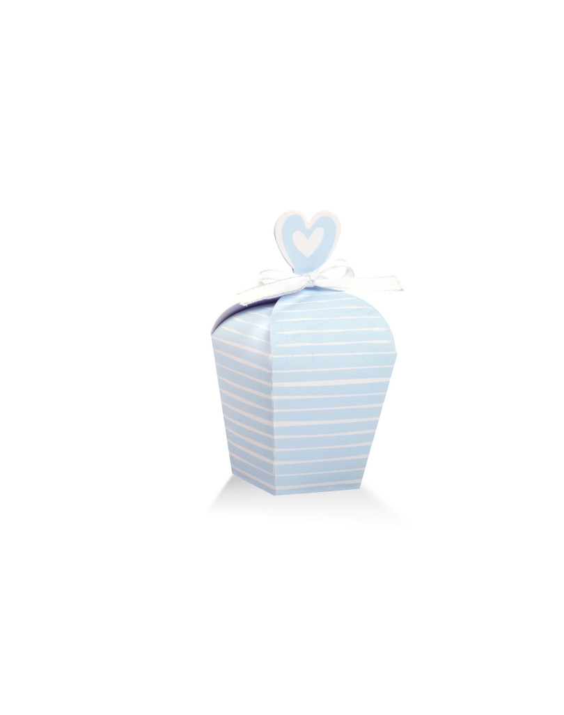 New Pack Celeste Medio righe orrizzontali