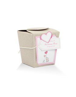 Scatola Bimba Grande completa di targhetta personalizzabile