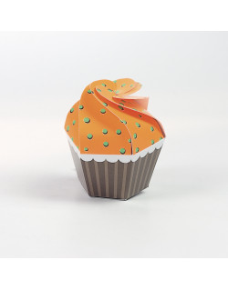 Cupcake arancio/verde