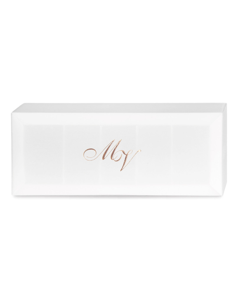 Astuccio confettata personalizzabile con 5 divisori