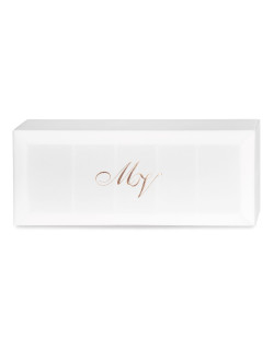 Astuccio confettata personalizzabile con 5 divisori