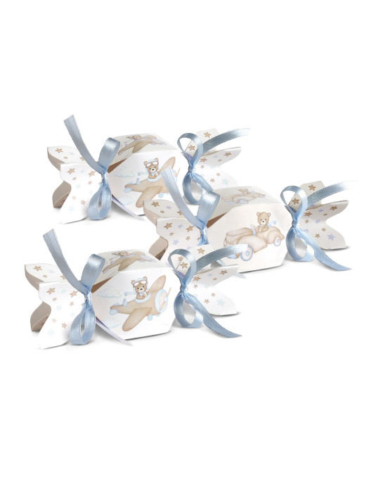 Astuccio Caramella Orsetto Celeste